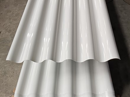 廈門用戶定制35-130-690型鋁板彩鋼瓦裝飾板